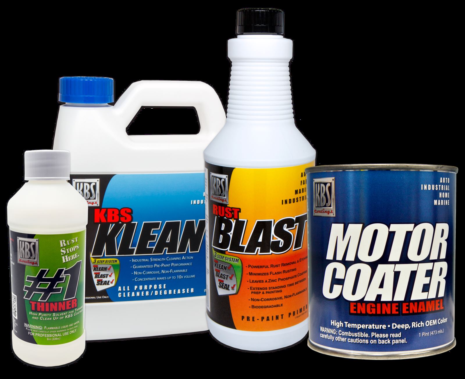 Motor Coater Engine Paint Kit - Caliper Paint Kit - Transmission